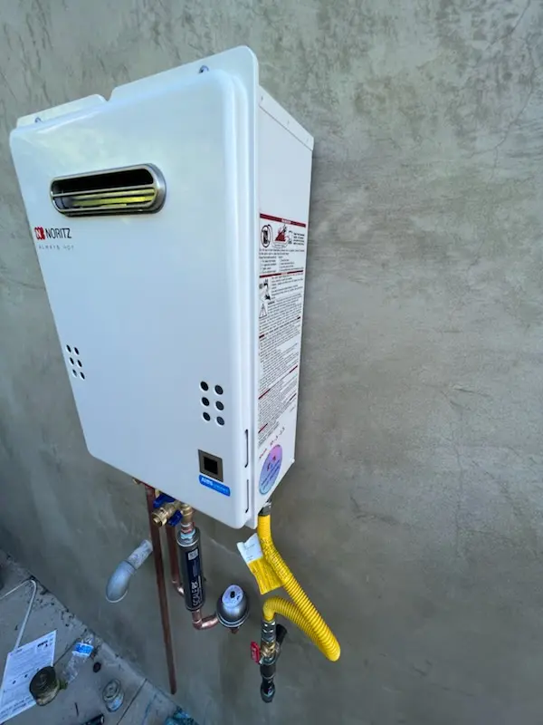 Tankless water heater installation for Hancocks Bridge homes